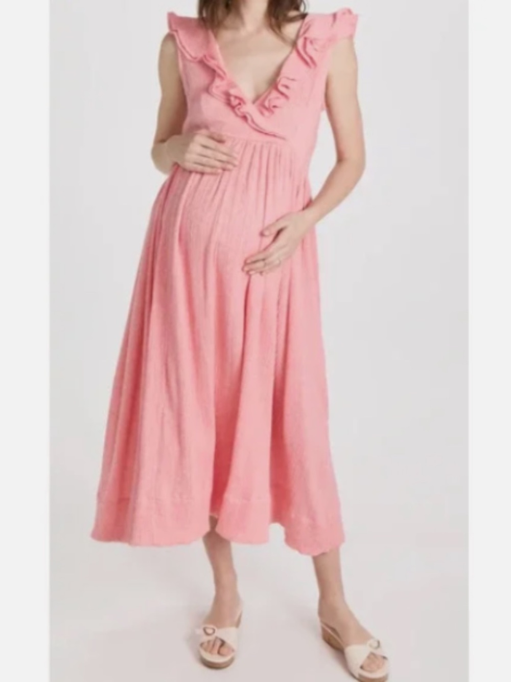 Hatch The Sarah Dress in Pink Peony 3 (12; L/XL) NWT